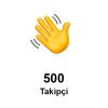 500 Takipçi