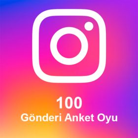 100 Gönderi Anket Oyu