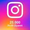 25.000 Profil Ziyareti