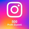 500 Profil Ziyareti
