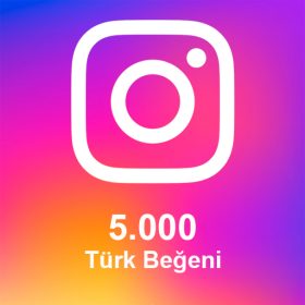 5.000 Türk Beğeni