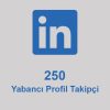 250 Yabancı Profil Takipçi