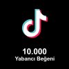 10.000 Yabancı Beğeni