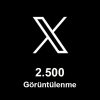 2.500 Tweet Görüntülenme