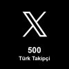 500 Türk Takipçi