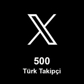 500 Türk Takipçi