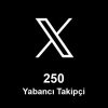 250 Yabancı Takipçi