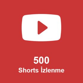 500 Shorts İzlenme