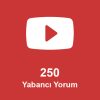 250 Yabancı Yorum